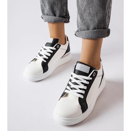 D/GMR Crno-bijele cipele sa srebrnim naglaskom iz Palaisa 1