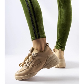 D/GMR Tamno bež tenisice s fleksibilnim gornjim dijelom Abal 2