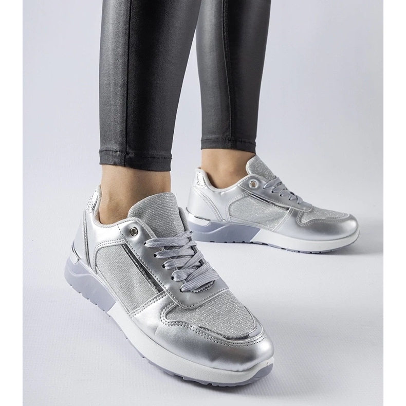 D/GMR Sive tenisice s ukrasnim koncem iz Faconda siva 2