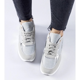 D/GMR Sive svjetlucave tenisice iz Roganzuola siva 2