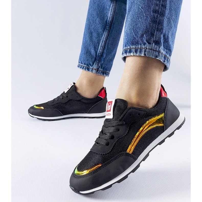 D/GMR Crne sportske tenisice Cavior crno 1