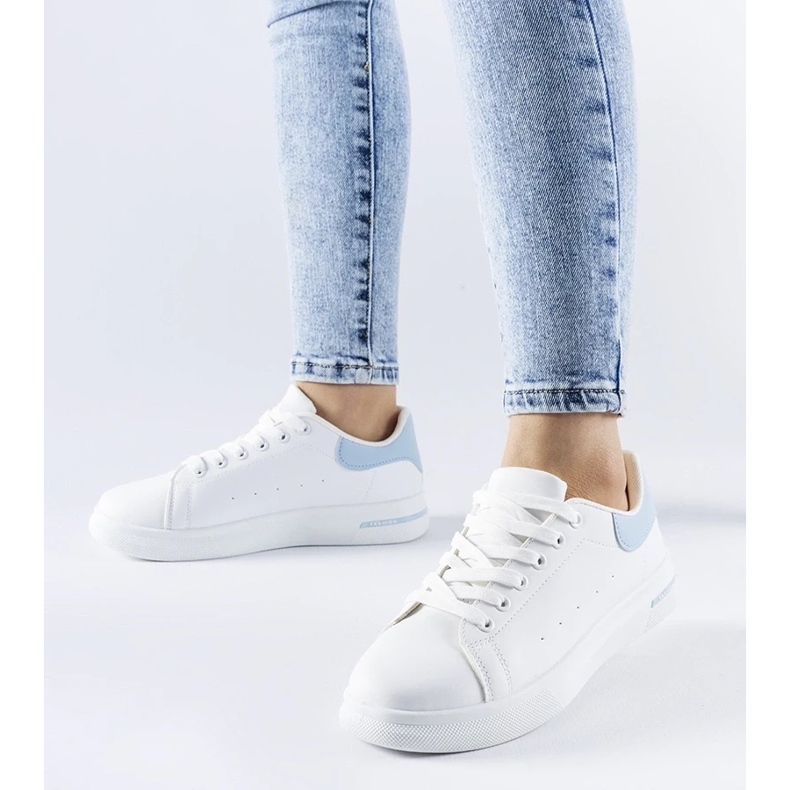 D/GMR Bijelo-plave Leland tenisice bijela 2