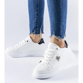 D/GMR Bijele tenisice s cirkon Fairfax aplikacijom bijela 2