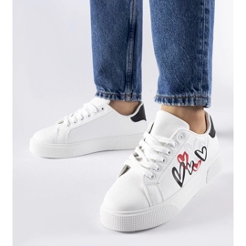 D/GMR Bijele tenisice na Montclair platformi bijela 2