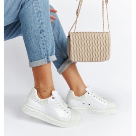 D/GMR Bijele tenisice sa kamenčićima Goe NN2N4011 1