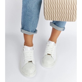 D/GMR Bijele tenisice sa kamenčićima Goe NN2N4011 2