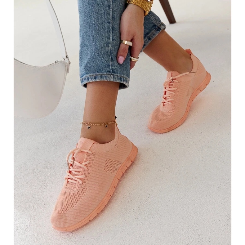 D/GMR Ružičaste tenisice od tkanine Erminio ružičasta 1