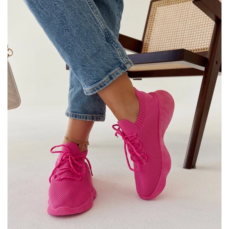 D/GMR Tamno ružičaste sportske tenisice Roshni ružičasta 2