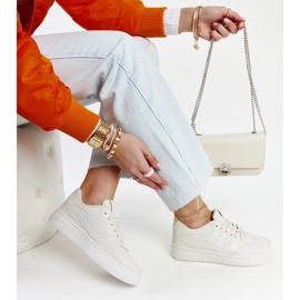 D/GMR Bež tenisice na Mentha platformi 1