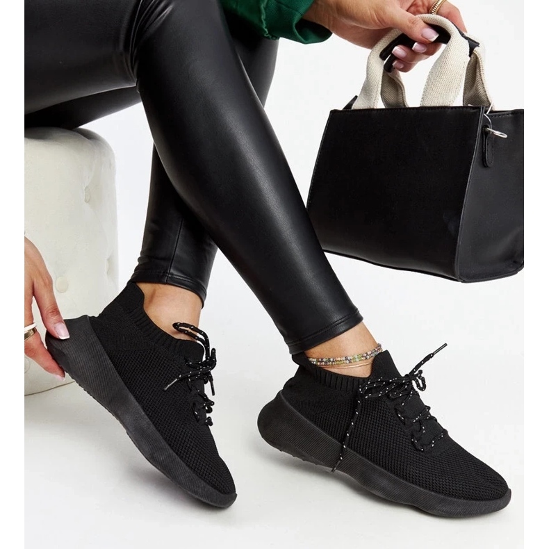 D/GMR Roshni crne sportske tenisice crno 2