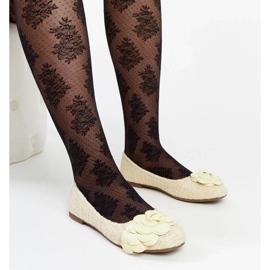 D/GMR Žute balerinke s ukrasnim Matejinim cvijetom žuta boja 1