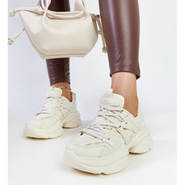 D/GMR Feaven svijetlo bež sportske tenisice 1