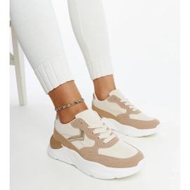 D/GMR Smeđe tenisice na platformi Nereida smeđa 2