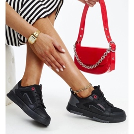 Crno-sive ženske tenisice Cross Jeans LL2R4012C 2