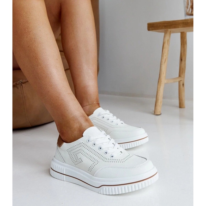 Bež kožne tenisice rushd 2