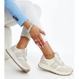 Sive kožne tenisice Nahas siva 1