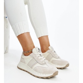 Sive kožne tenisice Nahas siva 2