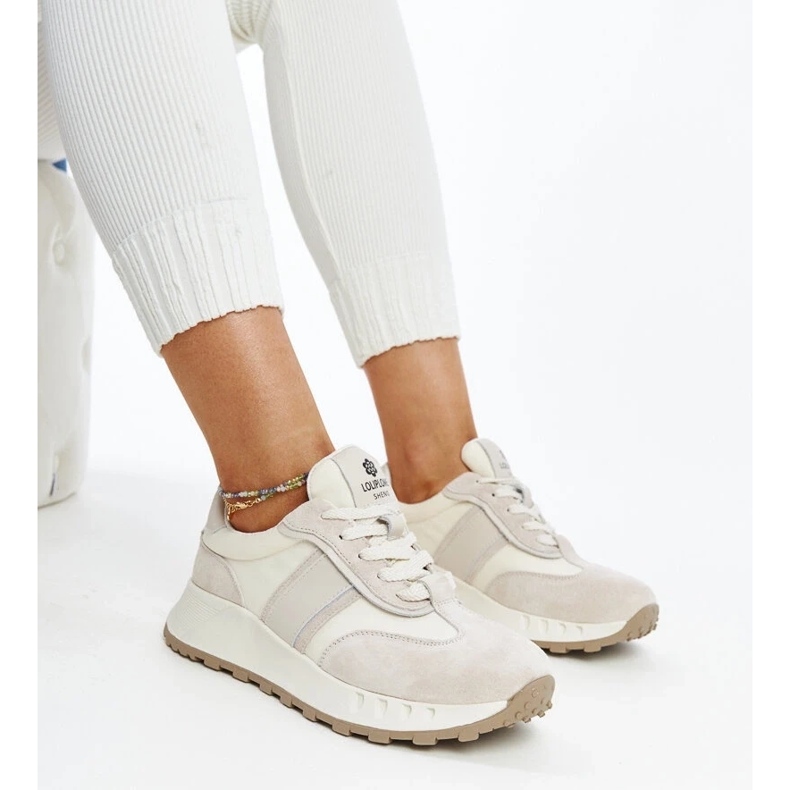 Sive kožne tenisice Nahas siva 2