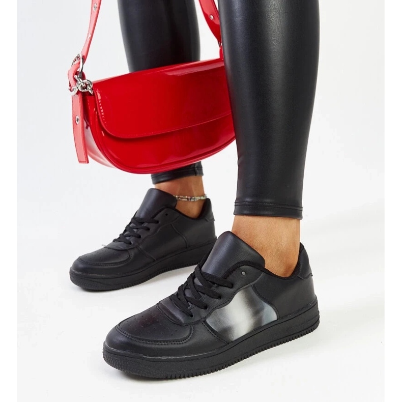 Crne tenisice na platformi Asmarin crno 1