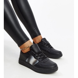 Crne tenisice na platformi Asmarin crna 2