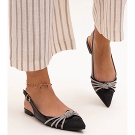 Balerinke sa špicastim vrhom i Sellar kamenčićima crna 2