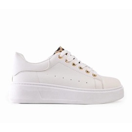 D/CEO Bijele tenisice s upečatljivim Asmait ukrasom bijela 2