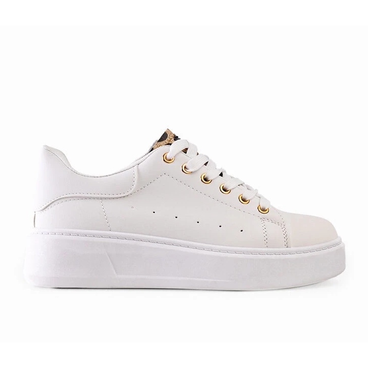 D/CEO Bijele tenisice s upečatljivim Asmait ukrasom bijela 2