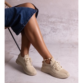 D/CEO Bež sportske tenisice Khitam 2