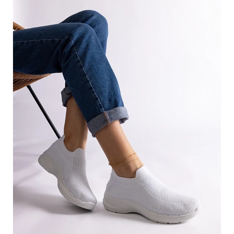 D/CEO Mora bijele sportske slip-on tenisice bijela 1