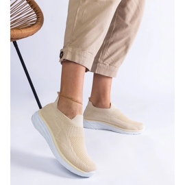 D/CEO Bež sportske slip-on tenisice Aquilina 2