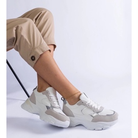 D/CEO Bijele tenisice s masivnim Torreza potplatom bijela 1