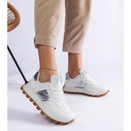 D/CEO Bijele tenisice s vidljivim Restia zaštitnikom bijela 2