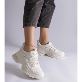 D/CEO Bež sportske tenisice s masivnim potplatom Roxana 2