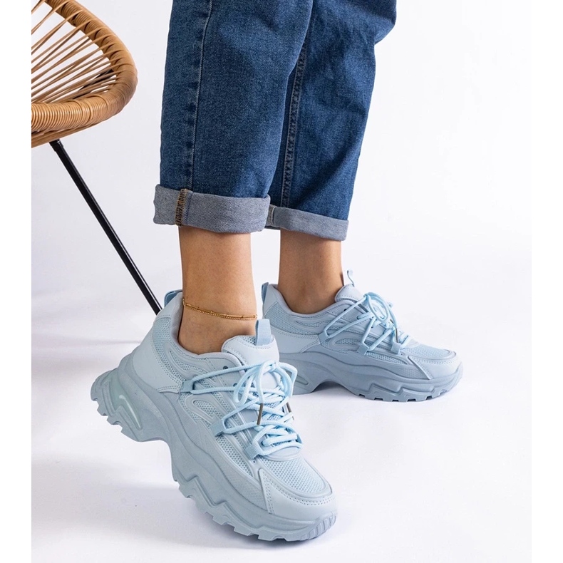 D/CEO Plave sportske tenisice s masivnim potplatom Roxana plava 2