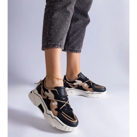 D/CEO Crne tenisice ukrašene Valdez cirkonskom uzicom crno 2