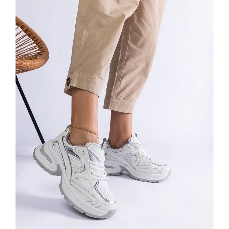 D/CEO Bijele tenisice s masivnim Adom potplatom bijela 2