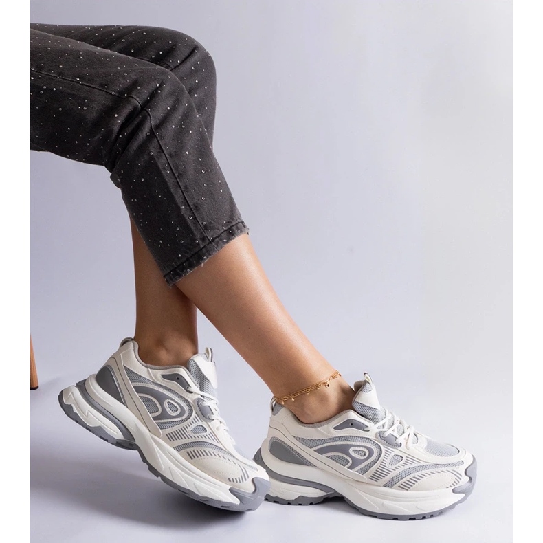 D/CEO Sive ženske sportske tenisice marke Limon siva 2