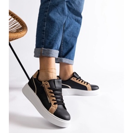 D/CEO Crne ženske sportske tenisice Benedetta crna 2