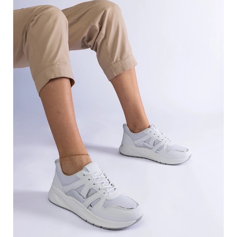 D/CEO Bijele tenisice na gustom potplatu Sierra bijela 1