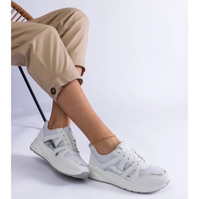 D/CEO Bijele tenisice na gustom potplatu Sierra bijela 2