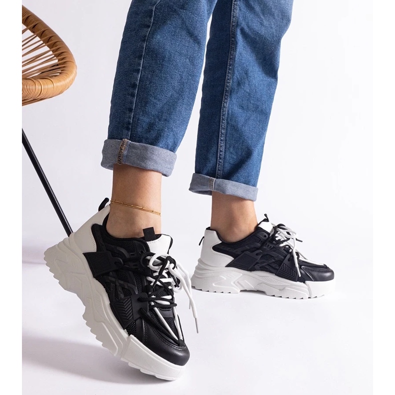 D/CEO Crne ženske sportske tenisice Alva crno 2