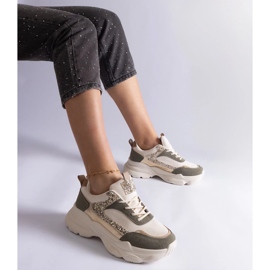 D/CEO Zelene tenisice sa svjetlucavim Clorinda umetcima zelena 1