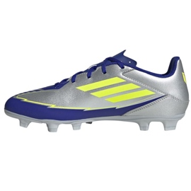 Adidas F50 Club FG/MG IH0916 Silver-plave cipele srebro 1