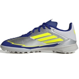 Adidas f50 liga messi tf ih0925 srebrno plave cipele srebro 1