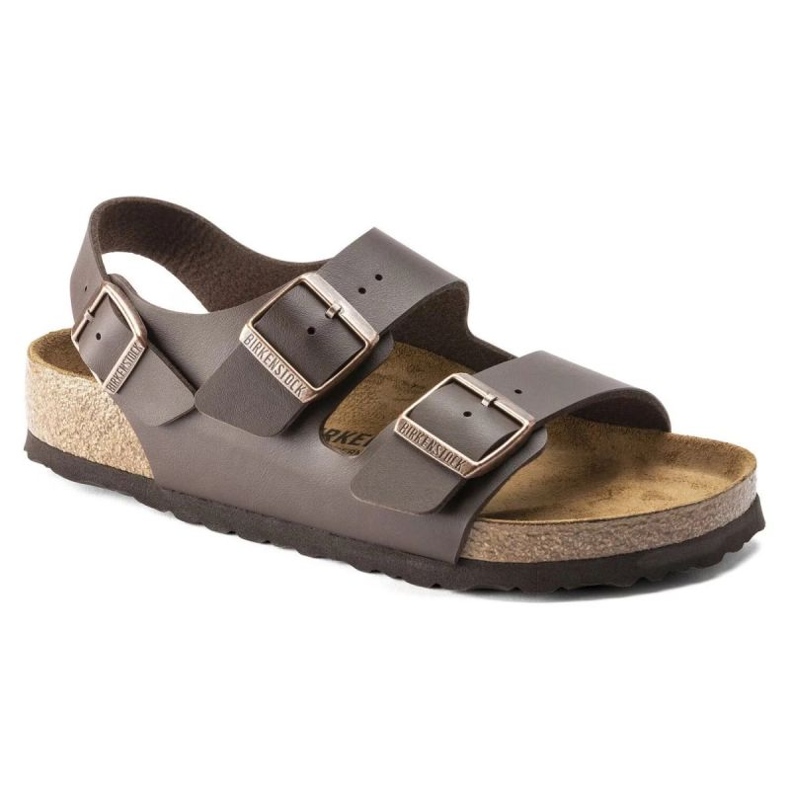 Muške sandale Birkenstock Milano BS 0034701 Brown smeđa 1