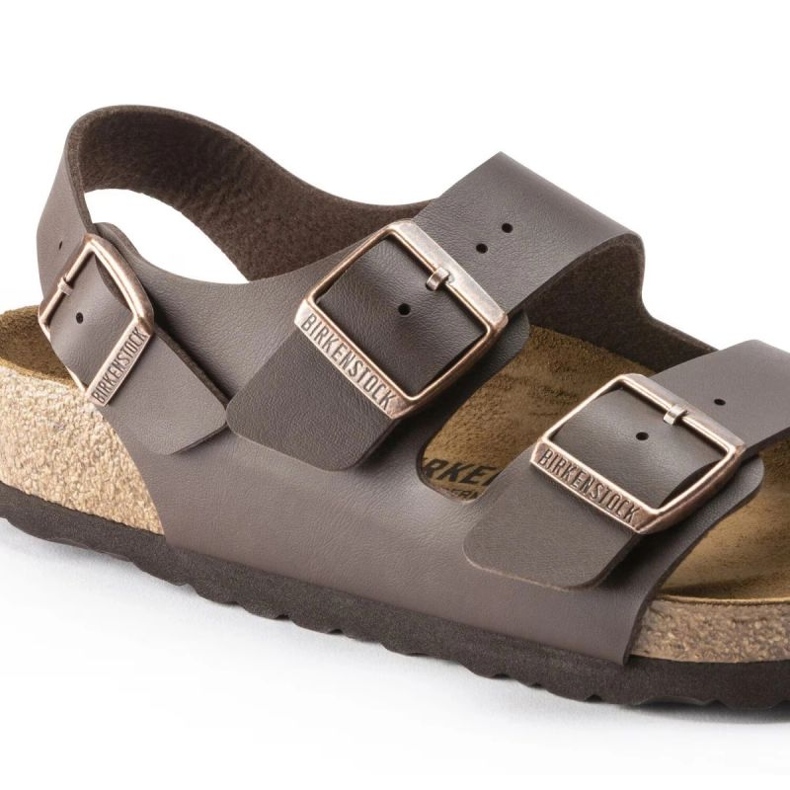 Muške sandale Birkenstock Milano BS 0034701 Brown smeđa 2