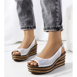 D/CEO Srebrne espadrile na Griner klin srebro 1