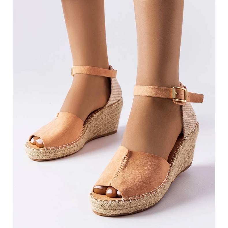 D/CEO Ružičaste wedge espadrile iz Lauderdalea ružičasta 2