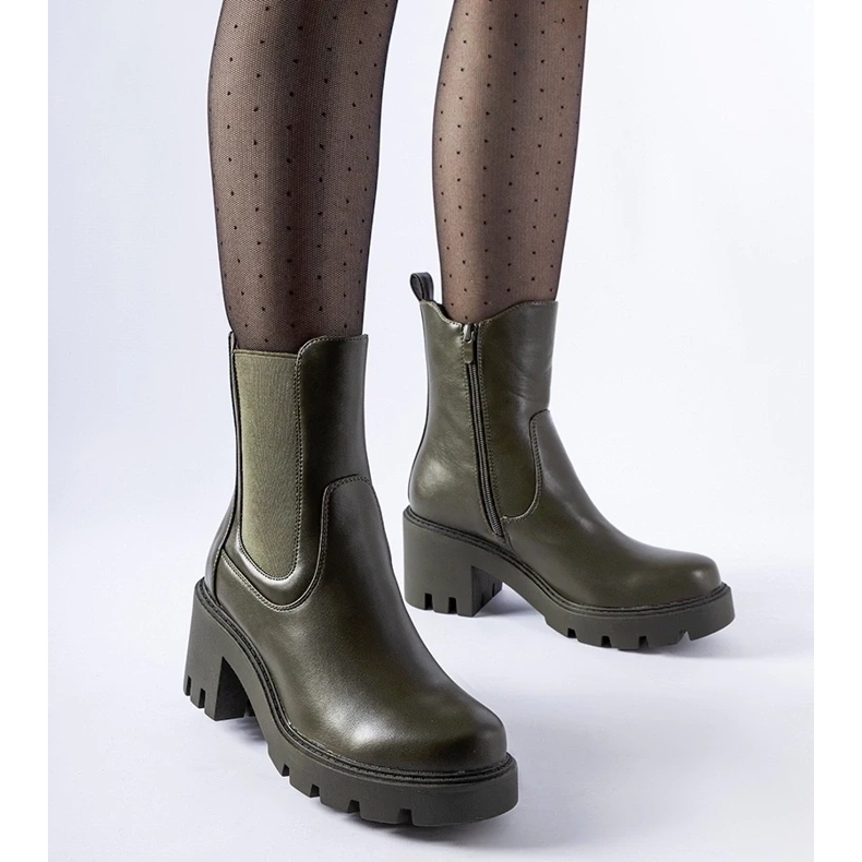 D/CEO Tamnozelene Hattiesburg gležnjače zelena 2