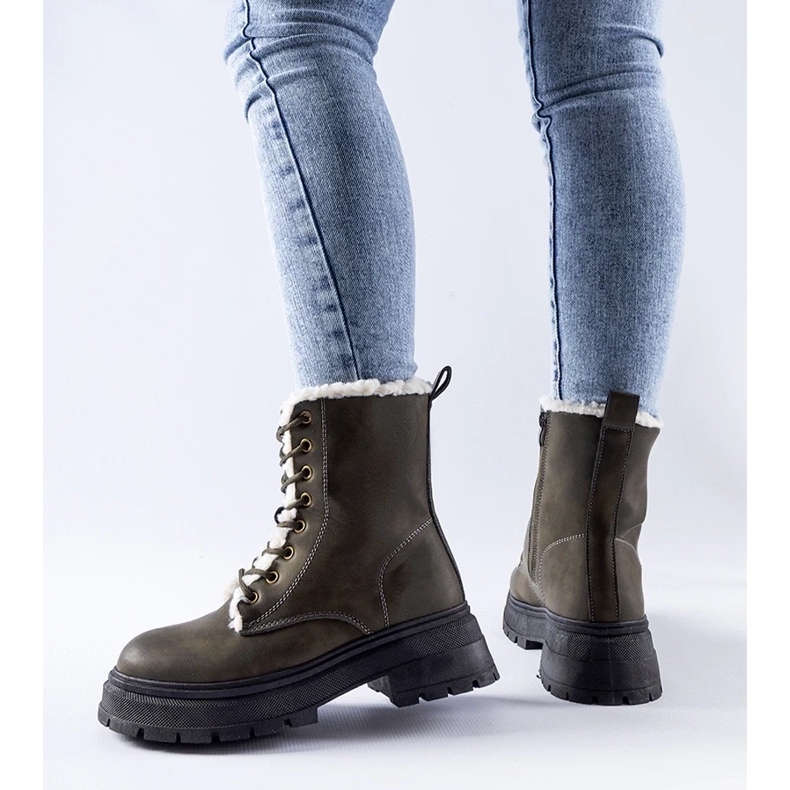 D/CEO Zelene izolirane čizme iz Tadasunija zelena 2